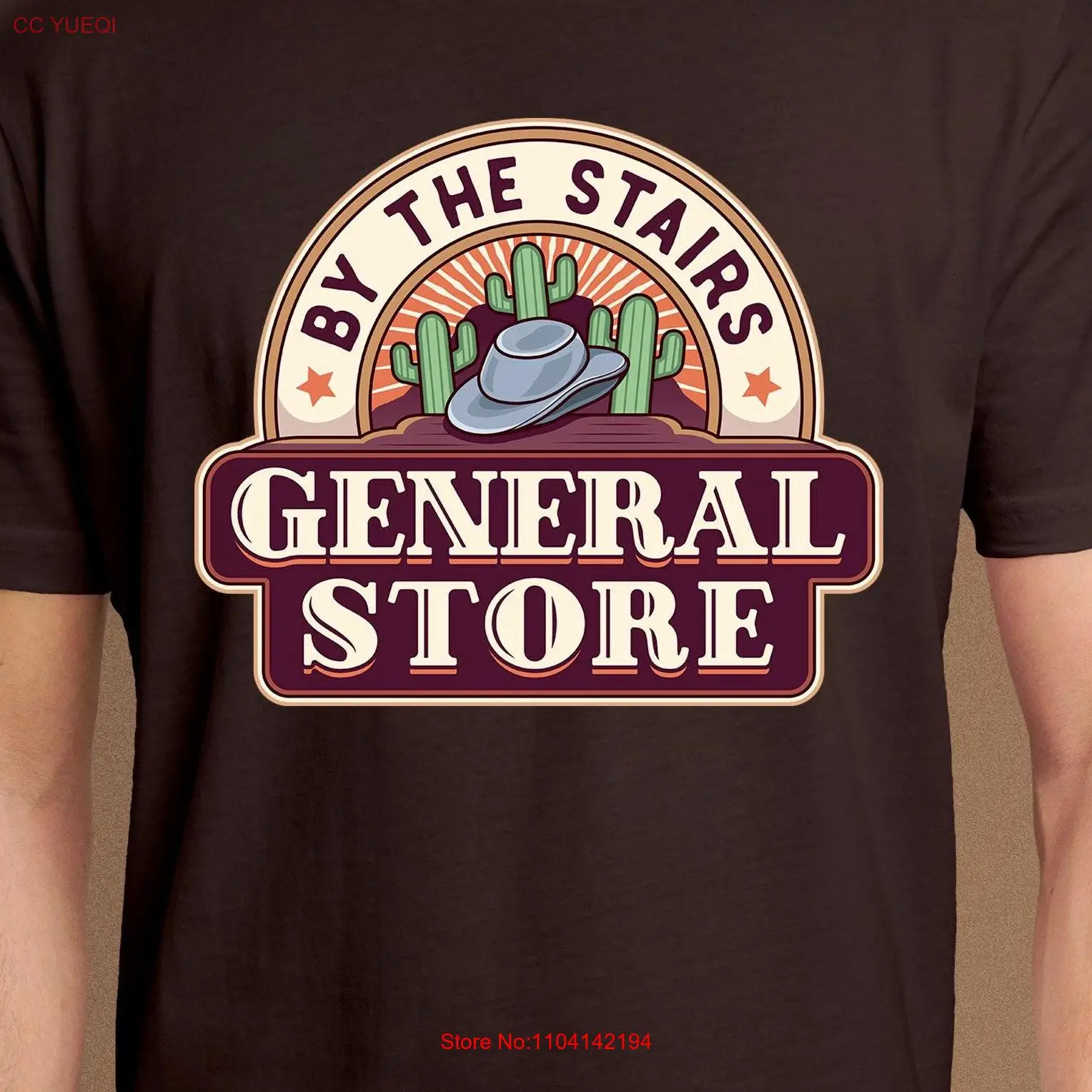 By The Stairs General Store T Shirt My Time At Sandrock Video Game Gaming Gamer Portia Harvest long or short sleeves