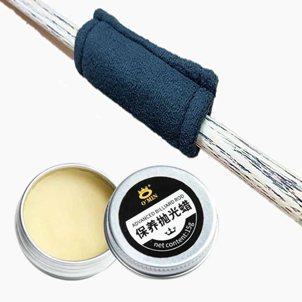 Pool Cue Shaft Wax Billiards Equipment Pool Cue Slide Wax Billiards Equipment Pool Cue Shaft Cleaner Pool Cue Accessories For