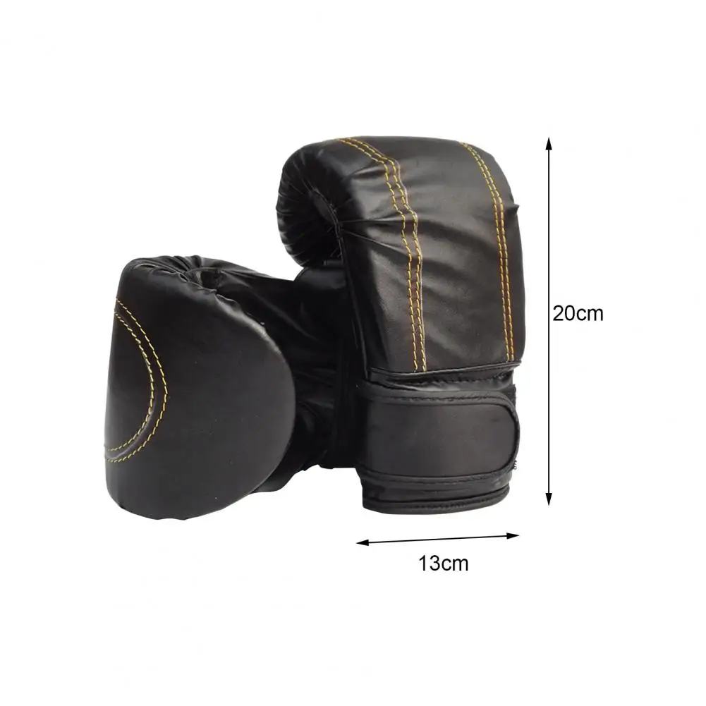 1 Pair Excellent Kickboxing Gloves  Adjustable Thickened Sparring Gloves  Hand Target Sandbag Gloves