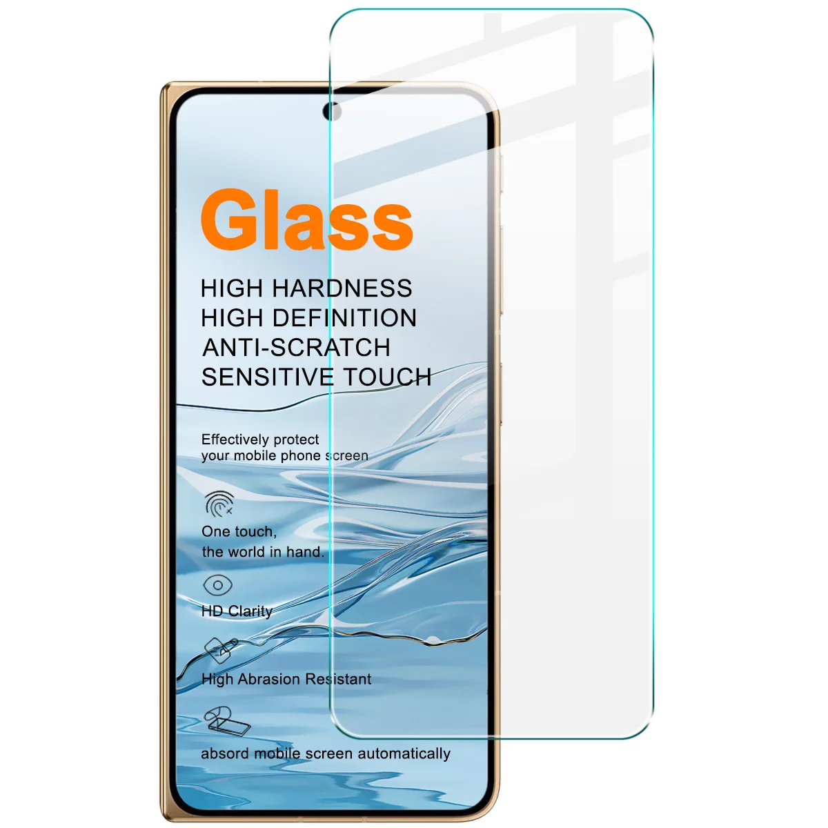 

IMAK H Tempered Glass for OPPO Find N6 5G Screen Protector Film