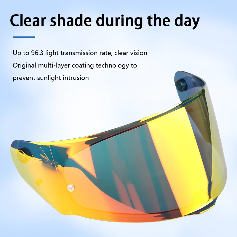 Visors For LS2 FF320 Stream FF353 Rapid FF328 FF800 Motorcycle Helmet Original Replace Extra Lens Black Iridium Silver