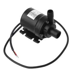 Ultra-quiet Mini Brushless for DC Water Pump 12V 20W 800L/H Lift 500cm Submersible Fountain Aquarium Circulating M4YD