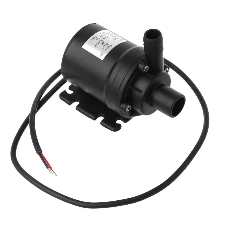 Ultra-quiet Mini Brushless for DC Water Pump 12V 20W 800L/H Lift 500cm Submersible Fountain Aquarium Circulating M4YD