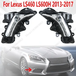 LED DRL Fog Light For Lexus LS460 LS600H 2013 2014 2015 2016 2017 Daytime Running Light Front Bumper Fog Light 8122050100
