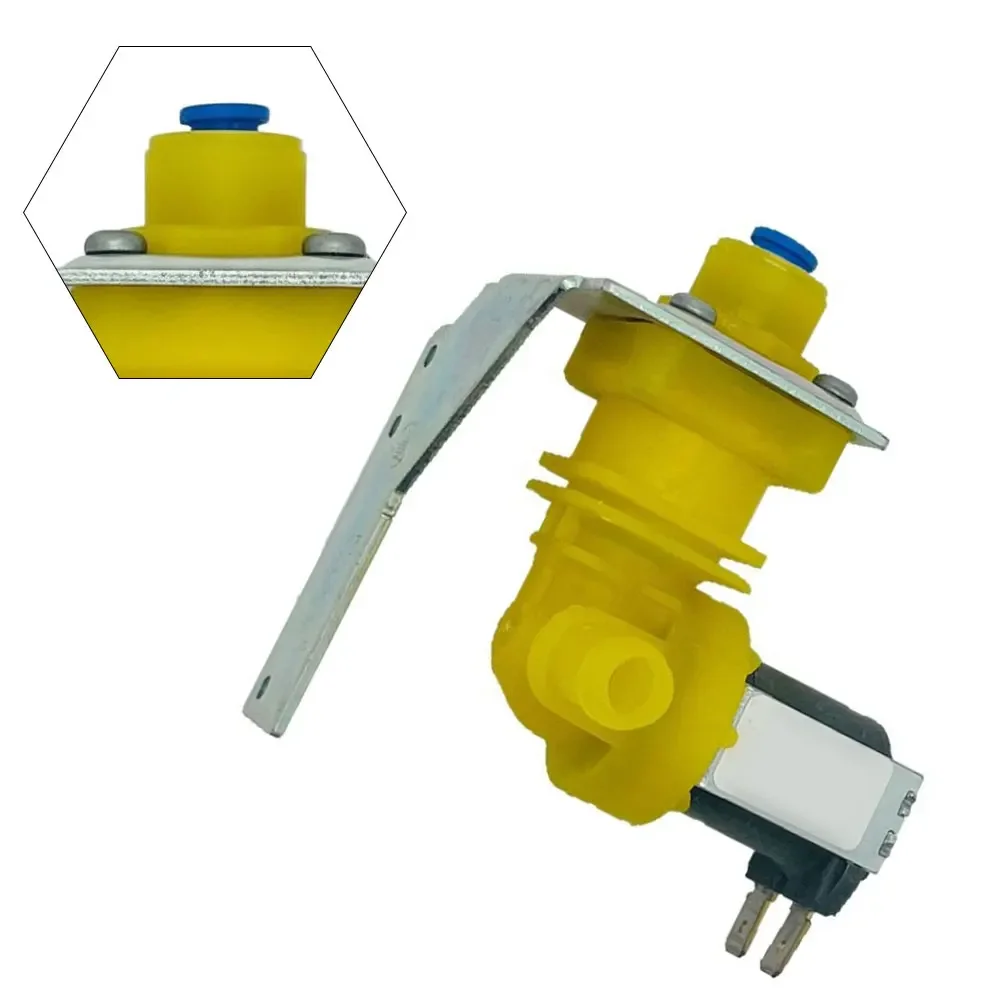 Replacement Valve Water Inlet Solenoid Ice Machine Maintenance 50Hz 60Hz Compatible Easy Installation 6W Power Rating