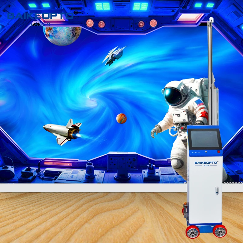 BK-GW64 AI Smart Inkjet Wall Printer - Automatic Large-Scale Wall Painting Machine for Murals & Decor"