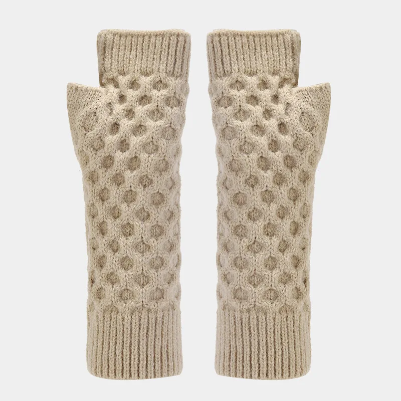 خريف شتاء جديد بلون سميكة قبعة صوف وشاح قفازات ثلاث قطع مجموعة العصرية موضة التسوق الدعاوى الدافئة #2