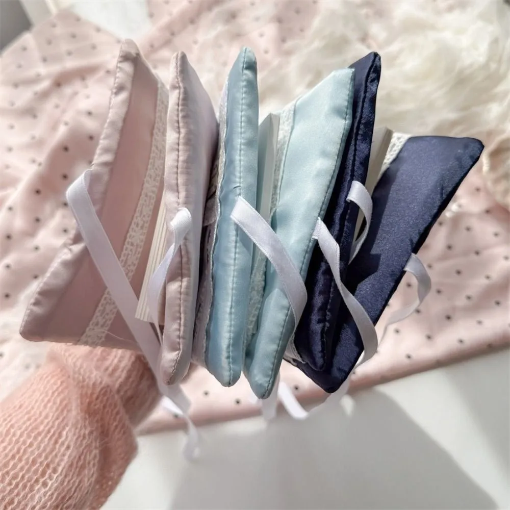 New 5 Holes Design Loose Leaf Notebook Cover M5 Size Korean Style Lace Bow Cover Scrapbook Cover Stationery Use