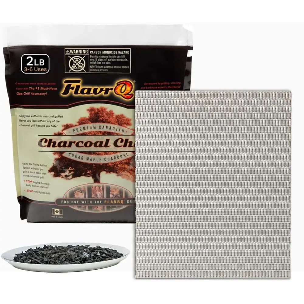 

Convert Gas Grill to Charcoal in Minutes with Charcoal Grid and Chips