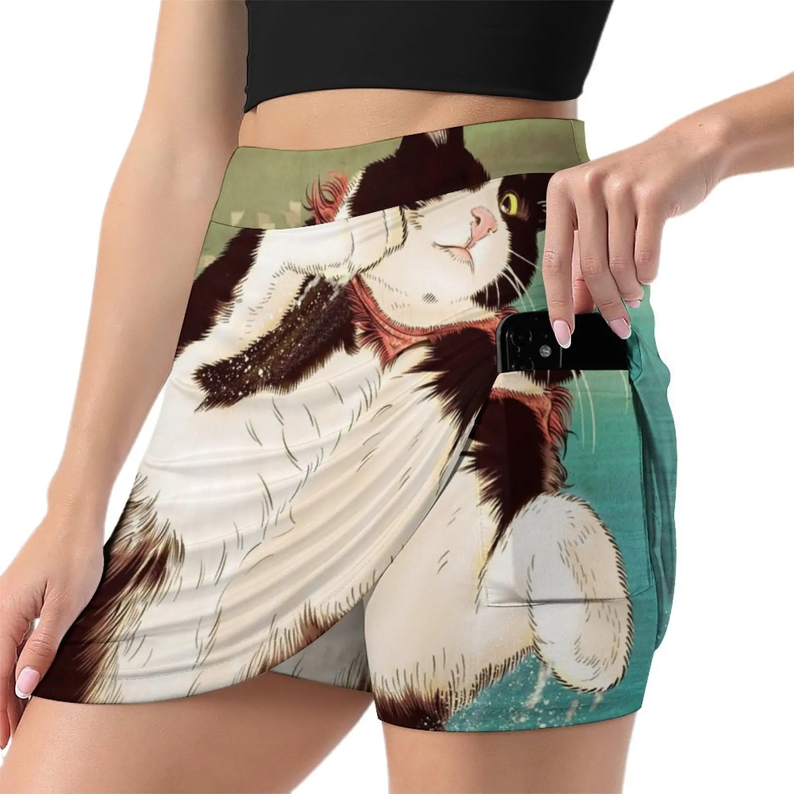 DOLLOP - JOSORCA Mini Saia Calças saias para mulheres