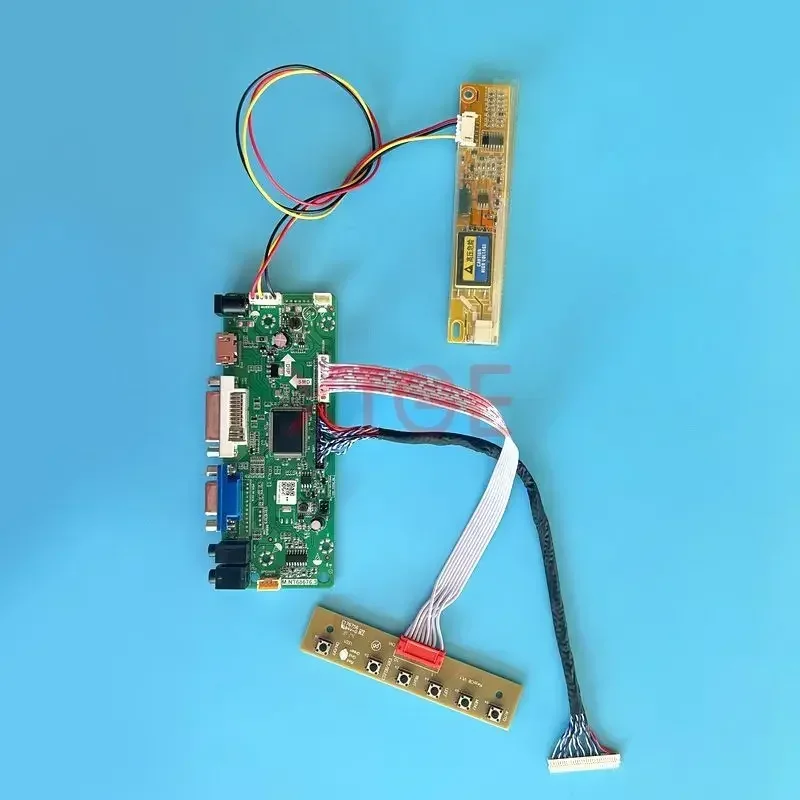 

For LP154WP1 N154C1 N154C2 N154C3 Controller Driver Board 1CCFL LVDS-30Pin DVI VGA LCD Display HDMI-Compatible 1440*900 DIY Kit