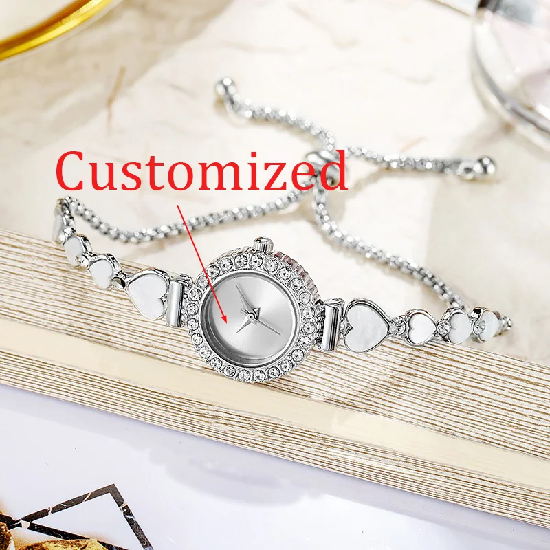

New women's watch high-end exquisite niche bracelet watches freely adjustable bracelet watch quartz wristwatch can be customized
