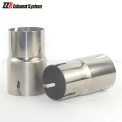 Auto and motorcycle exhaust pipe muffler reducer quick disconnecting connecting sleeve 304 stainless steel54/57/60/63/66/73/79mm