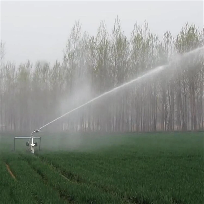 Zinc Alloy Nozzle Irrigation Sprinkler Water 360 Degrees Adjustable Rain Sprays Field Sprinklers,1.5 Inch