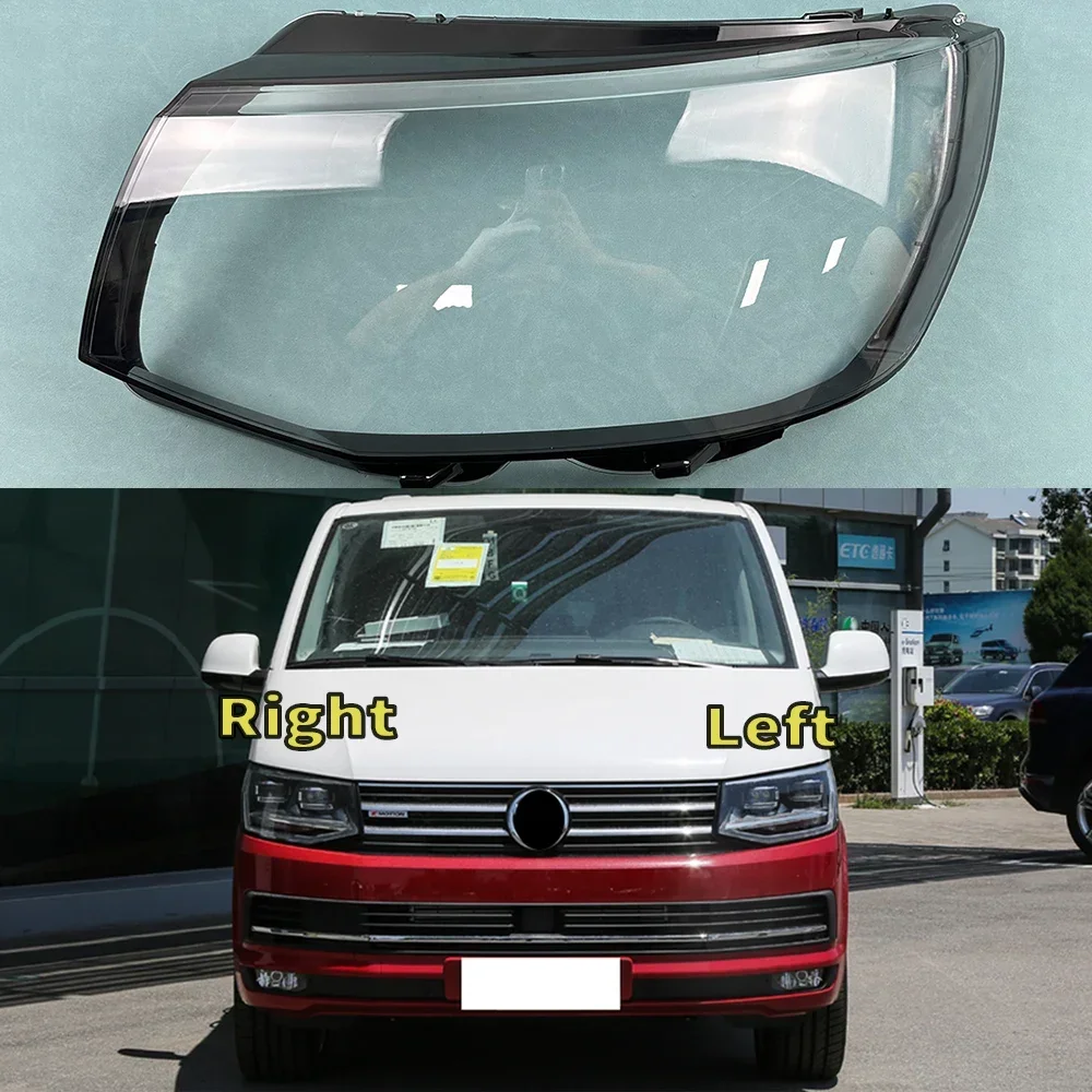 

For Volkswagen VW Multivan T6 2016-2020 Headlamp Cover Transparent Headlight Shell Lens Plexiglass Replace Original Lampshade