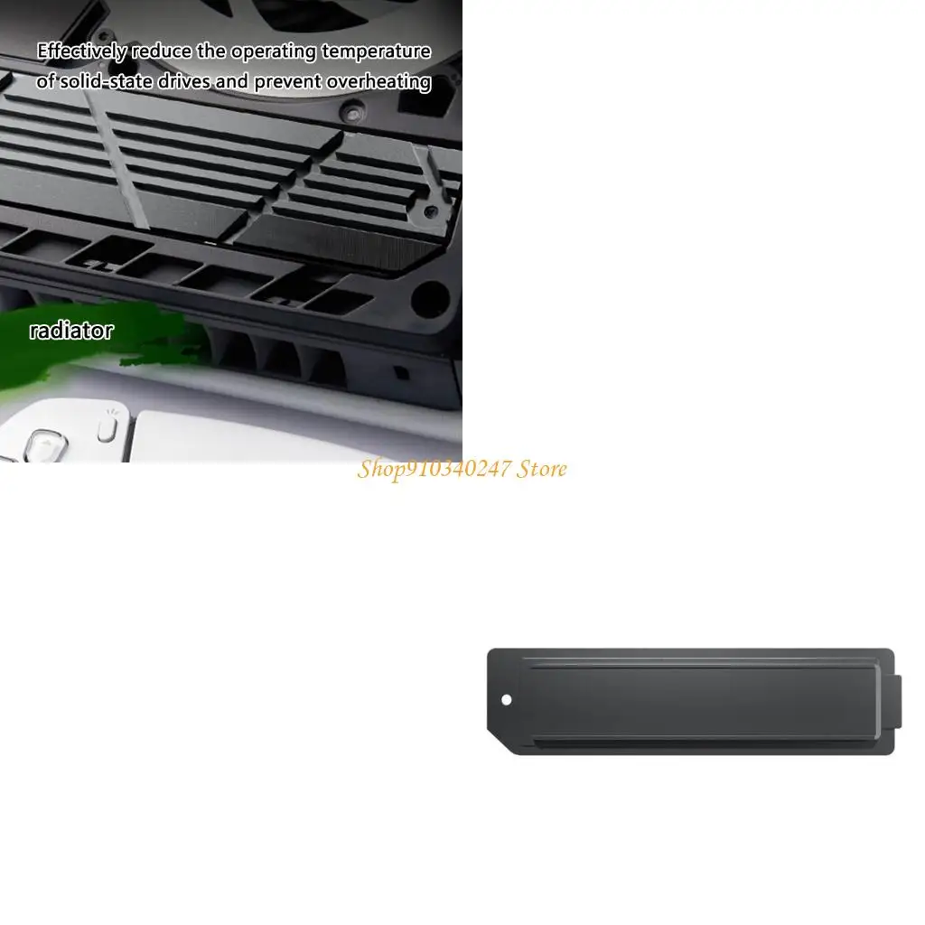 

Радиатор Q22A для тонкого твердотельного накопителя M.2 NVMe, алюминиевый радиатор, игровые аксессуары