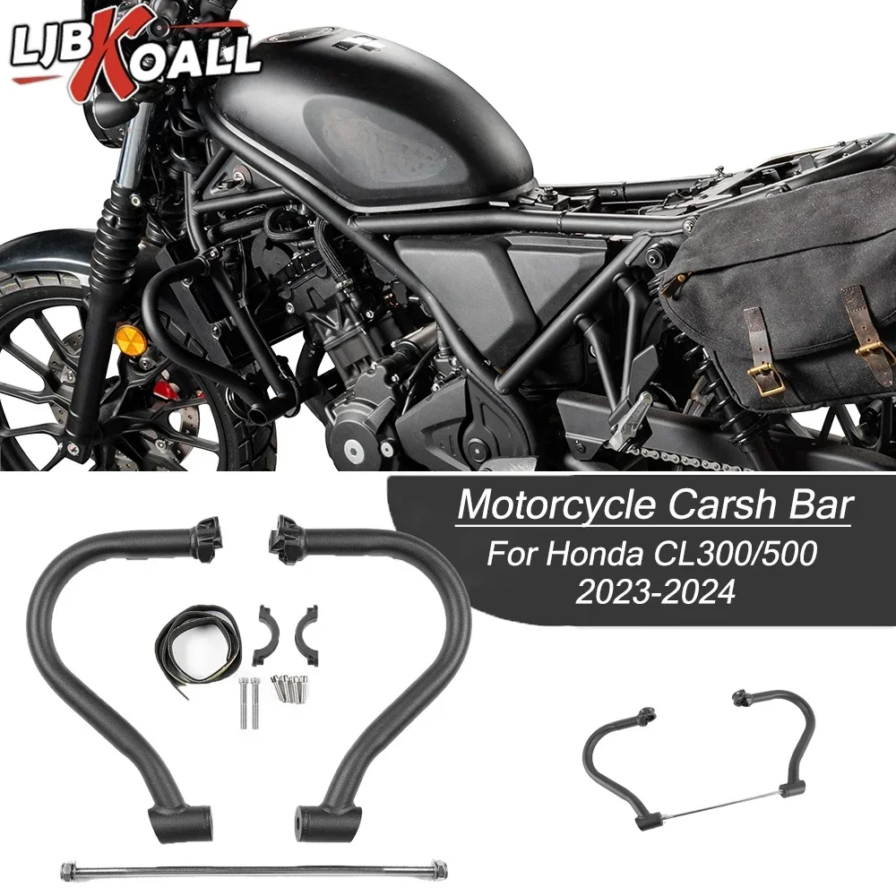 

CL500 CL300 Highway Engine Guard Crash Bar Bumper Fairing Frame Protection For Honda CL 500 300 2023 2024 Motorcycle Accessories