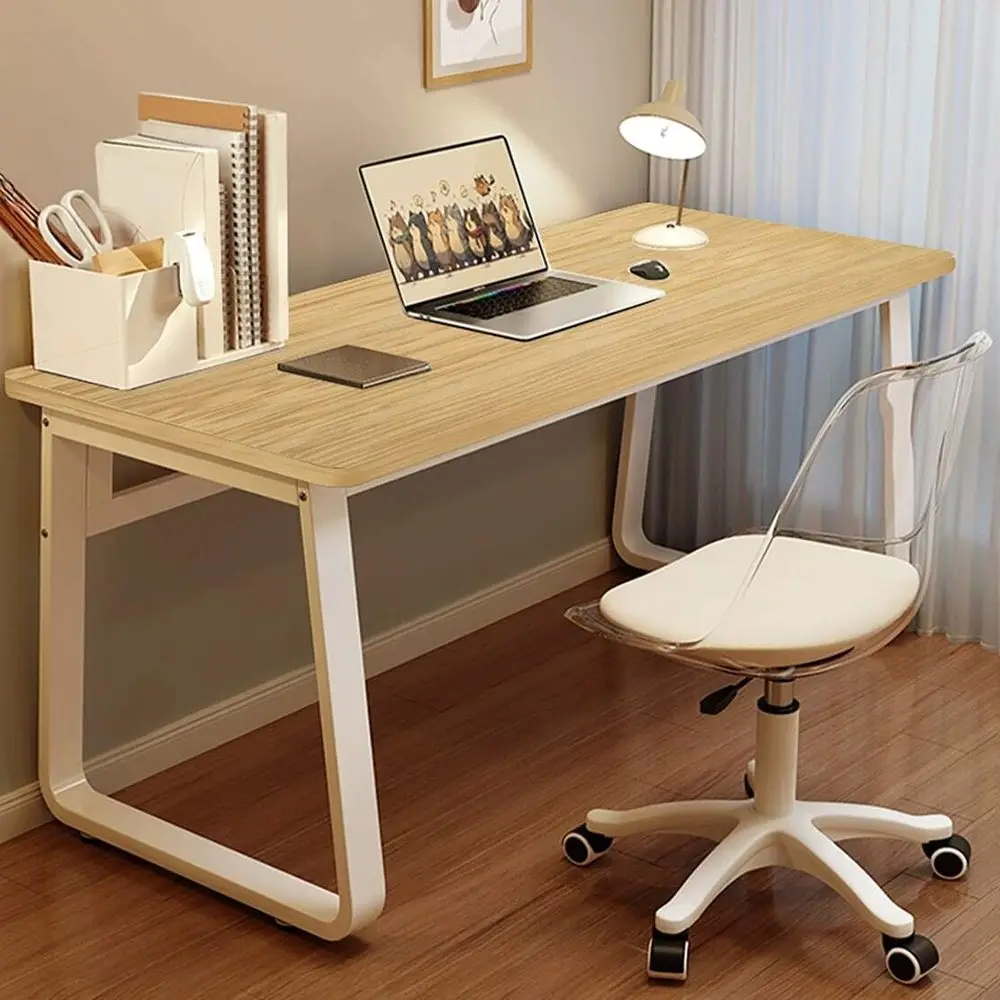 

Desk Modern Simple Style Desk For Home Office, Small Writing Table Study Corner Work Desk For Bedroom