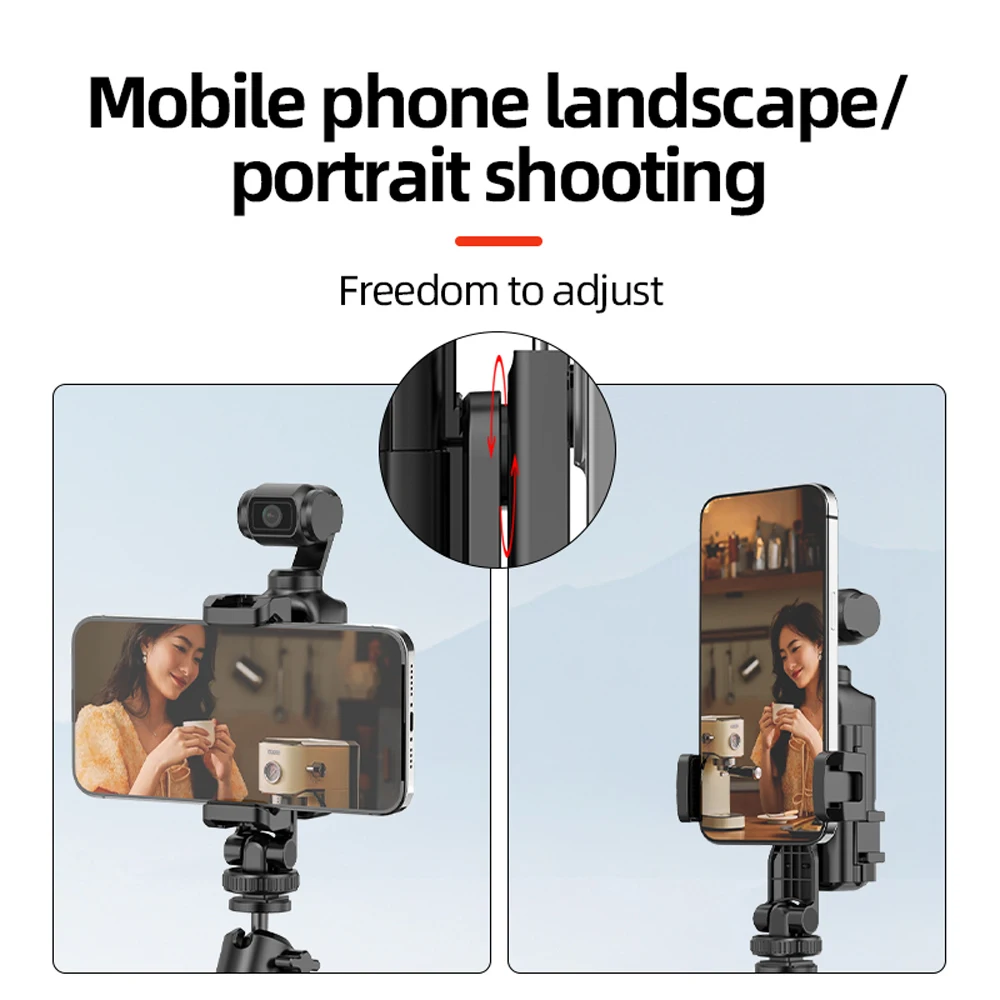 حامل توسيع الهاتف الخليوي المحمول لـ DJI OSMO POCKET 3 إطار حماية أفقي/عمودي للرماية #5