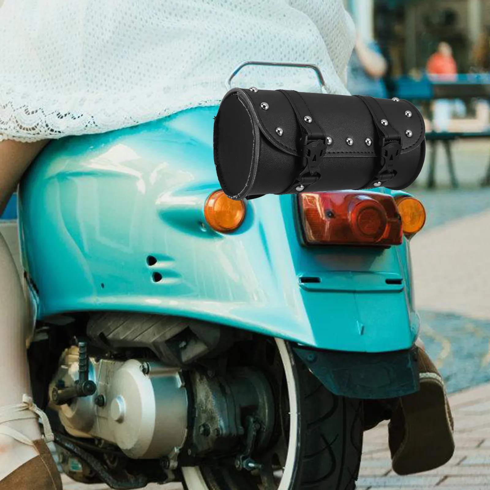

Motorcycle Storage Box Spacious Side Mount Tool Carrier for Maintenance Gadgets Small Items Motorcycle Tool Box Accessories