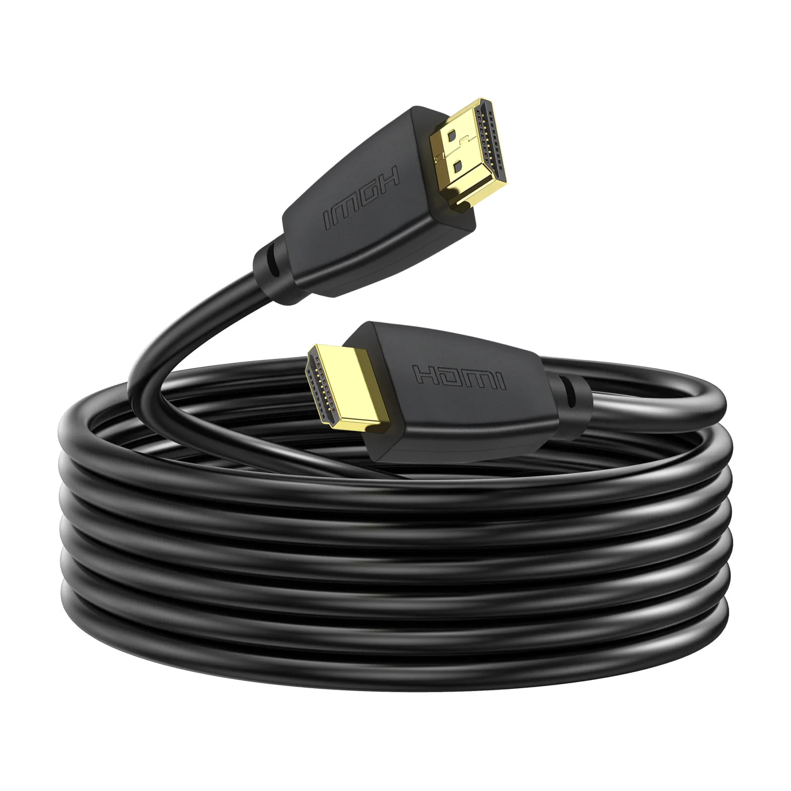 High Speed 4K HDMI Cable 18Gps 4K HDR 2160P 1080P 3D Ethernet Braided HDMI Cord, ARC UHD Hdmi Cable Compatible with Laptop