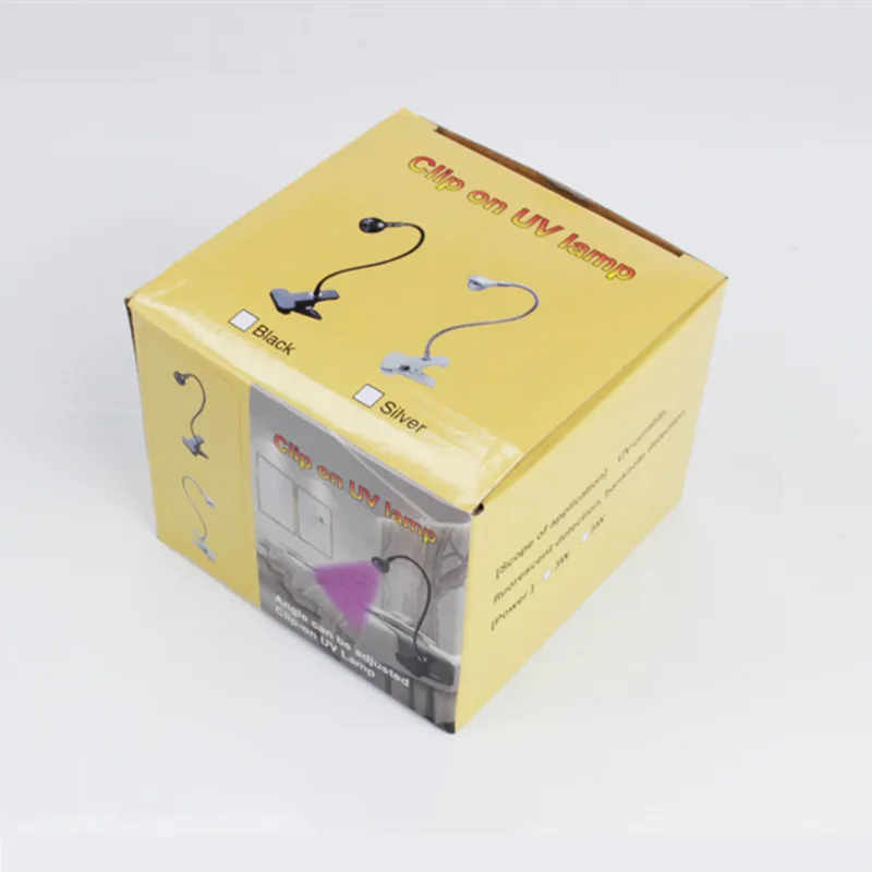 395NM UV Curing Lamp with USB Fixture for Phone Repair Multi-function Fluorescent Detection Light  Purple Nail Lamp