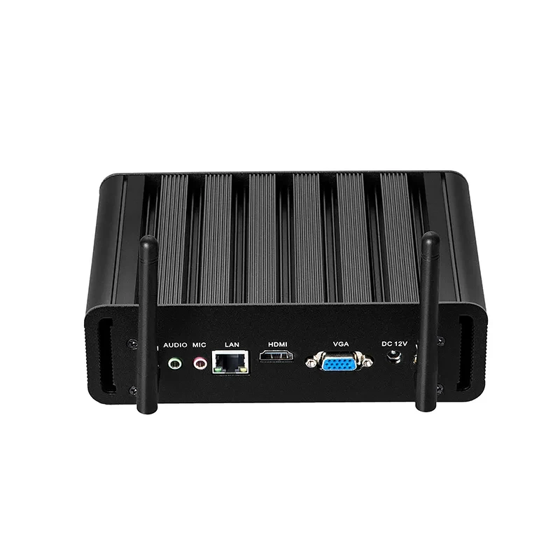 Helorpc Mini PC Intel Core i3 i5 i7 4005U 5005U 4500U DDR4 RAM คอมพิวเตอร์เดสก์ท็อป 4K HTPC กล่องทีวี USB3.0 WIFI PC