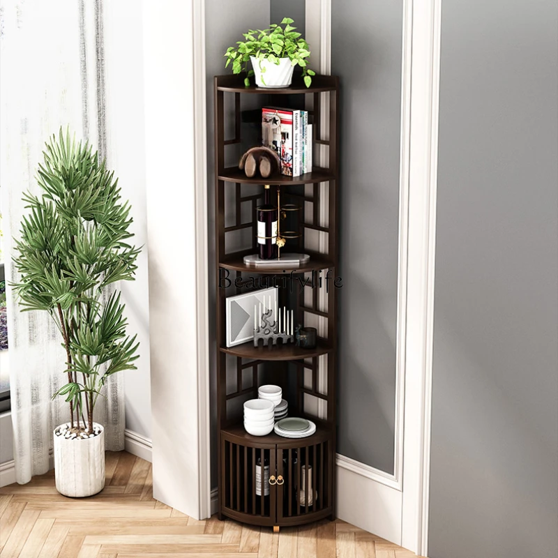 

Corner Shelf Wall Cabinet Storage Rack Restaurant Corner Cabinet
