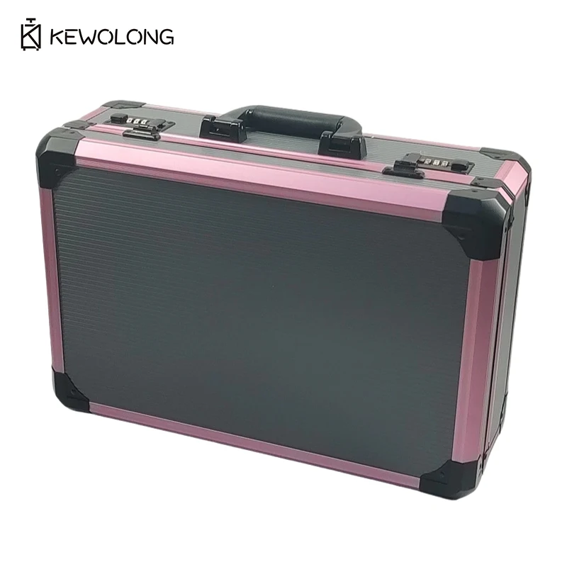 Professional Heavy-Duty Aluminum Alloy Camera Case, Shockproof Tool Case with Password Lock for Equipment Storage & Transport