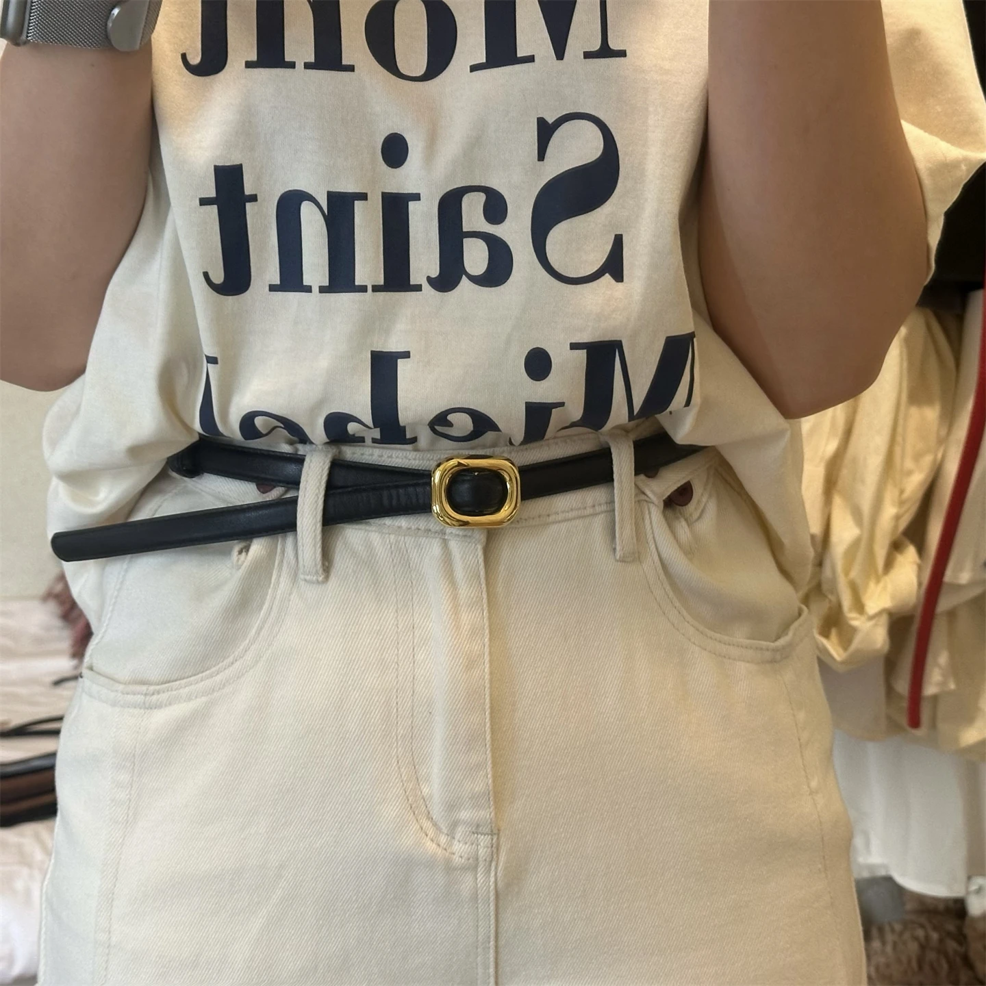 

Модный женский пояс из мягкой воловьей кожи - тонкий тонкий кожаный пояс с металлической пряжкой, декоративный аксессуар для платьев