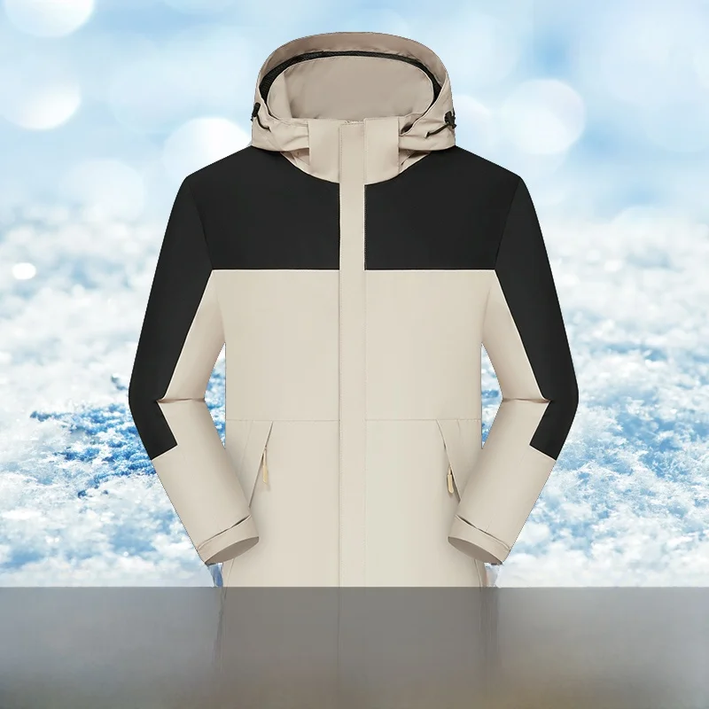 

Модная корейская мужская куртка-жакет для весны и осени, повседневная, стильная, универсальная, рабочая, больших размеров, из полиэфирного волокна