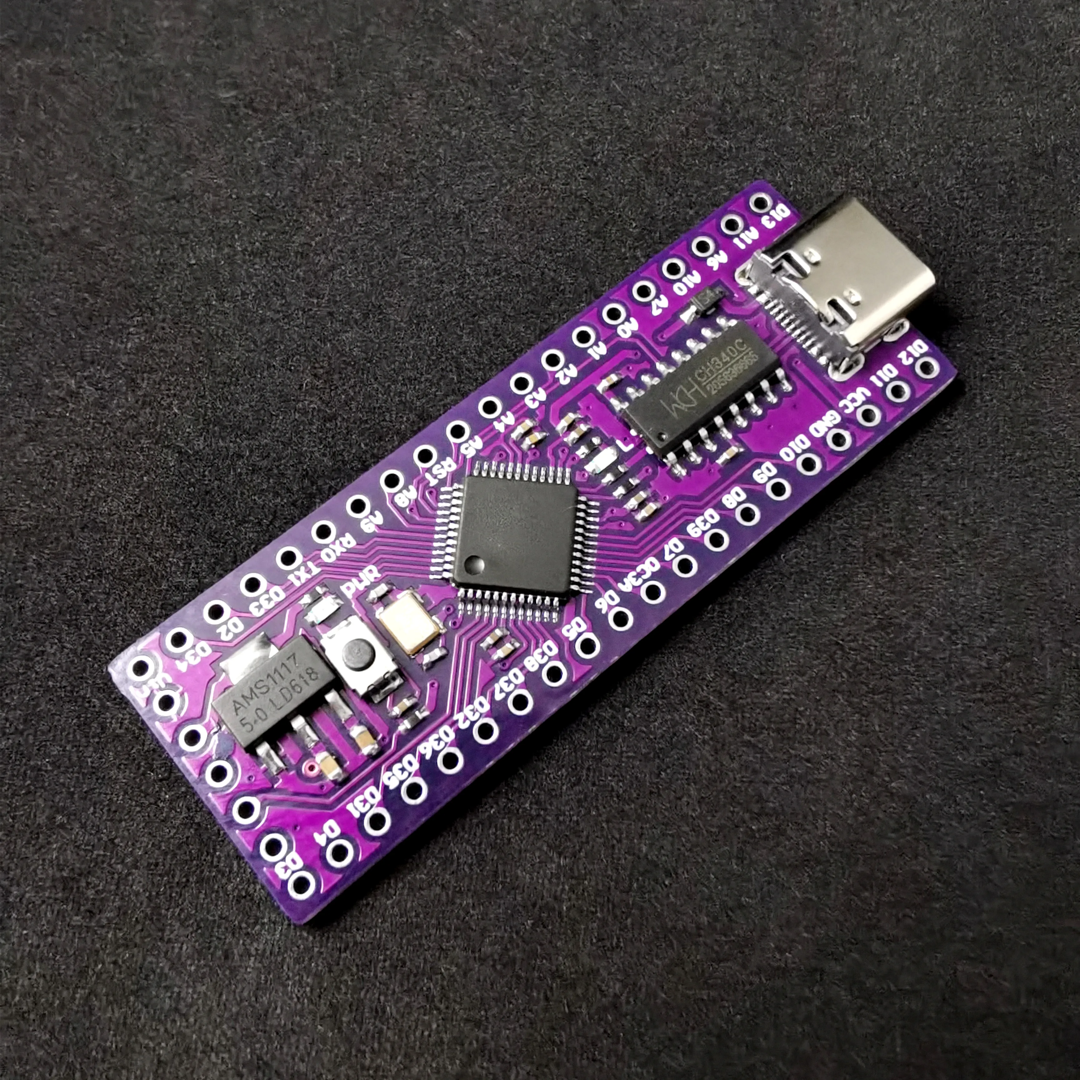 Driver USB [Fábrica], LGT8F328P LQFP48 MiniEVB Substitui Nano V3.0 ATMeag328P Bordo Mini/STM32duino CH340C, SOP16