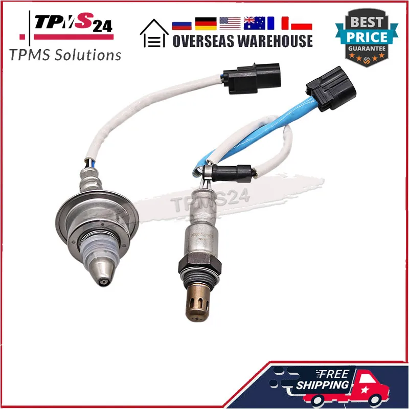 2 buah Sensor O2 Lambda oksigen hilir & hulu 234-9131 234-4980 untuk 2015-2016 HONDA CRV 2,4 L