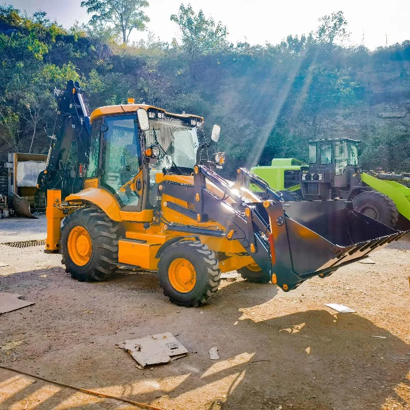 يتم توفر اللودر الخلفي القياسي المثبت على الجرار 4x4 الآن للبيع #5