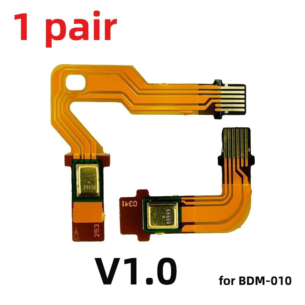 1/5 Pairs Replacement Microphone Flex Cable for PS5 Dualsense Controller BDM-010 020 V1 V2 Ribbon Cable Repair Parts