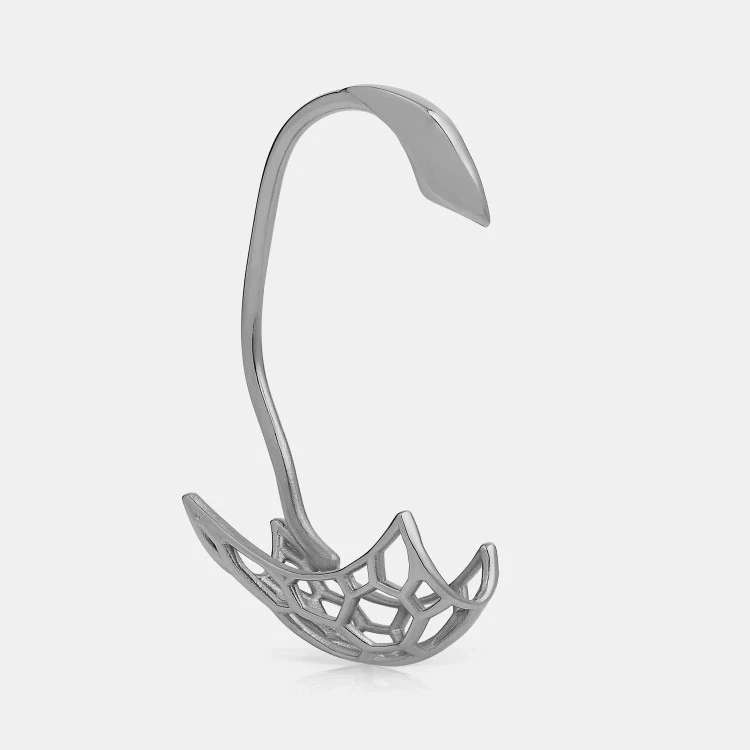 CyberPunk Hollow Ear Hook Stud Earrings Design Ear Bones Clip Personality Fashion Ear for Women Men girls Jewelry Gift