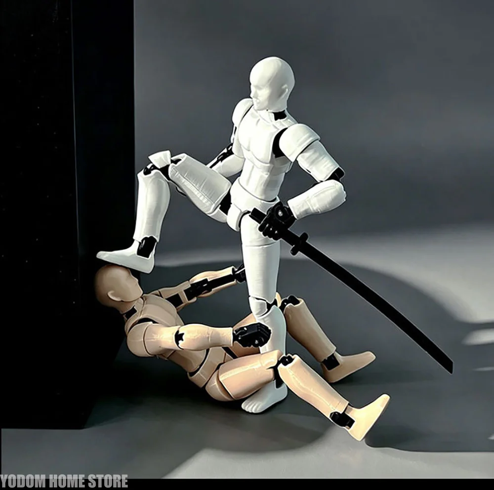 13 Joints Male Human Model, Posable Mannequin, Sketching Action Figure, Flexible Body Doll for Artist Drawing, Painting & Design