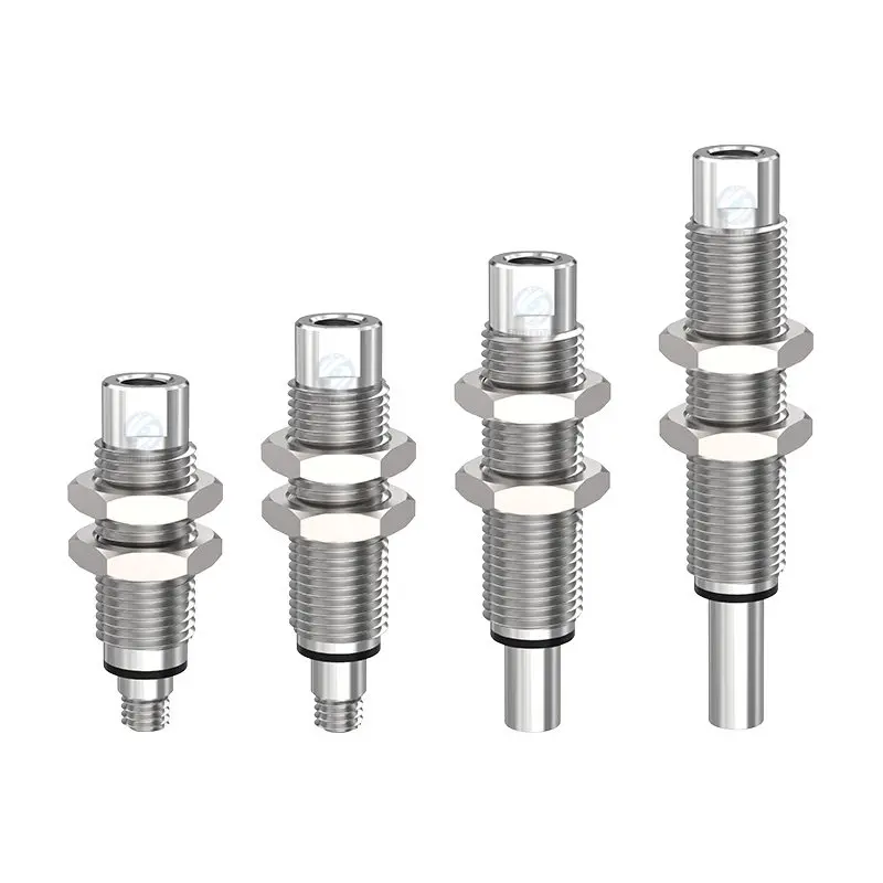 Low friction internal telescopic buffer bracket holder VP-CLF-3/5/10/15-M10 anti-rotation vacuum nozzle rod