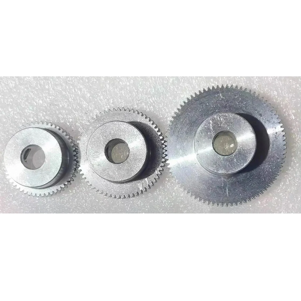 0.4M Aluminum Alloy Step Spur Gear Lightweight 40/50/60/80/141 Teeth for Optical Instruments Camera Equipment 5/6/8mm