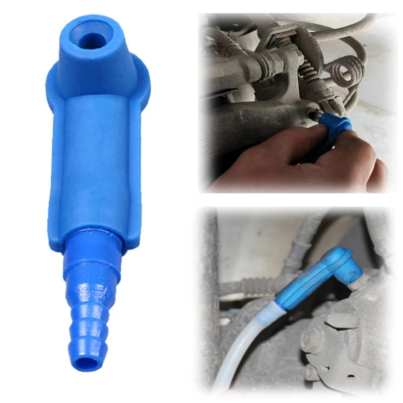 Auto Car Brake Fluid Oil Pumping Pipe Car Brake System Fluid Drain Quick Change Tool Filling Equipment Brake Bleeder Car Repair