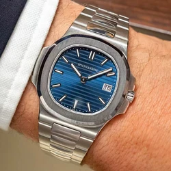 Specht & Söhne New Arrivals Mens Watch Rose Gold 5711 Classic Sports Watches Ultrathin Stainless Steel Sapphire 50M Waterproof