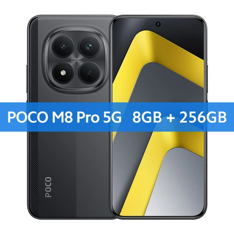 Смартфон Poco M8 Pro, 8/256ГБ, 12/512ГБ, global