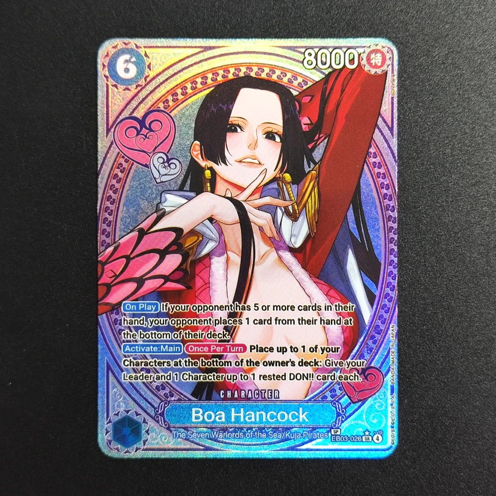 مجموعة خاصة من Proxy ONE PIECE Heroines EB-03 بطاقة دون مانغا Uta EB03-061 مجموعة هانكوك روبن نامي بطاقات أنيمي TCG الإنجليزية