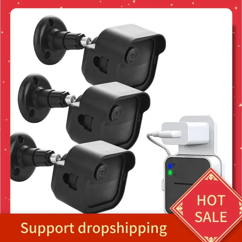 B44C For Blink Outdoor Camera System Compatible 4Th Gen Weatherproof Housing Mount 360 Degree Adjustable Bracket