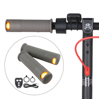 Electric Scooter Turn Light Handlebar Grips For Xiaomi/Ninebot Scooters Handle Left/Right Turn Signal Lamp Modifited Accessories