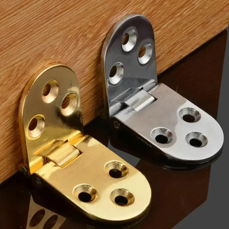 2pcs Zinc Alloy Mounted Folding Hinges Self Supporting Foldable Table Cabinet Door Hinge  Furniture Hardware