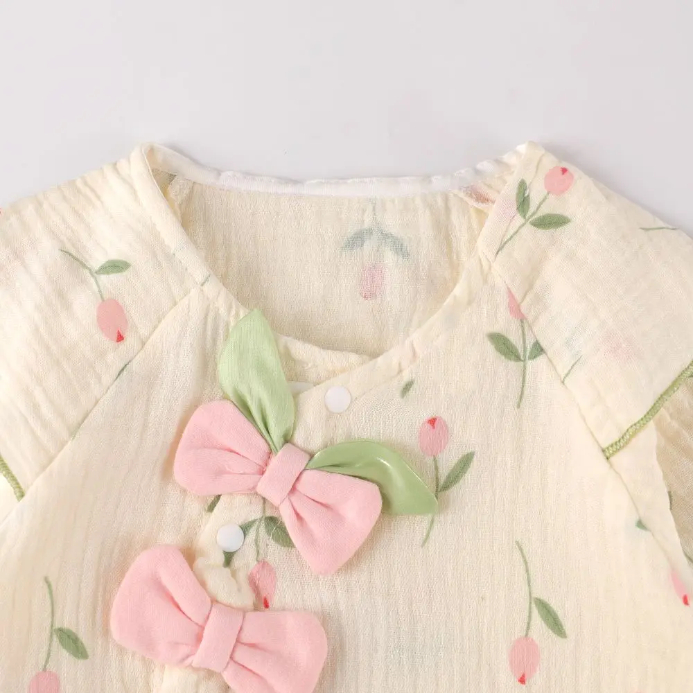 Automne bébé vêtements infantile mignon à manches longues combinaison filles été mignon combinaison pour sortir à la mode pur coton combinaison