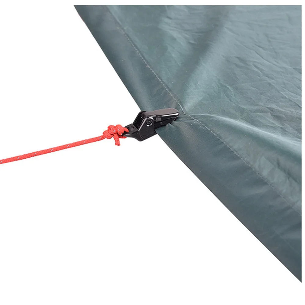 10Pcs Awning Clamp Tarp Clips Snap Hangers Tent Camping Survival Tighten Tool for Outdoor Camp Hike Camping Equipment Wholesale view 5
