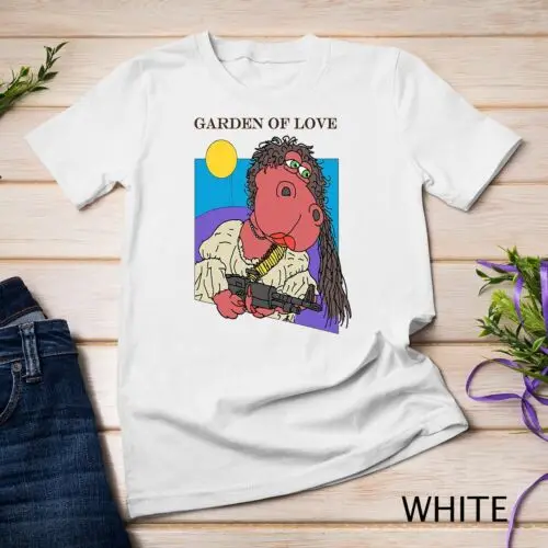 Heidi The Hippo - Garden of Love T-Shirt Unisex T-shirt