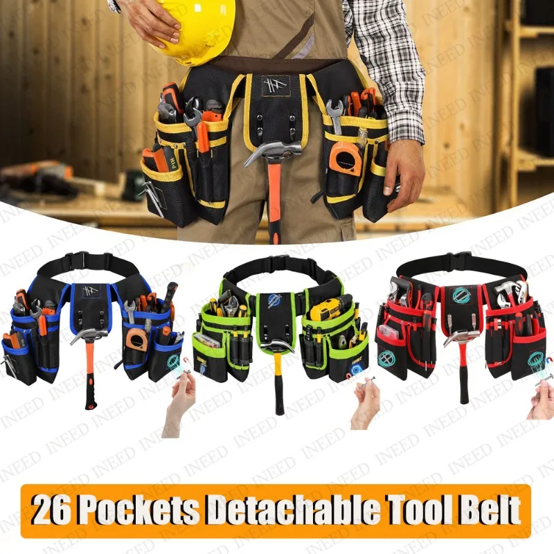bolsa-magnetica-para-ferramentas-com-26-bolsos-cintos-de-ferramentas-ajustaveis-e-destacaveis-para-eletricistas-carpinteiros-construcao